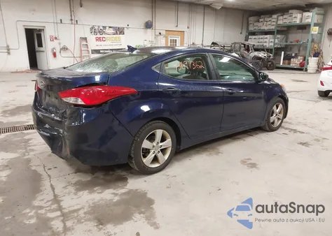 2013 Hyundai Elantra Gls from USA, damaged, VIN 5NPDH4AE6DH350639